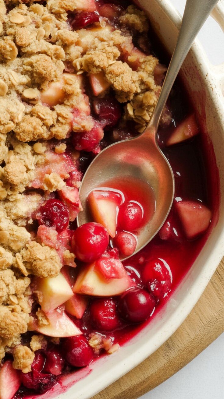 Cranberry Apple Crisp