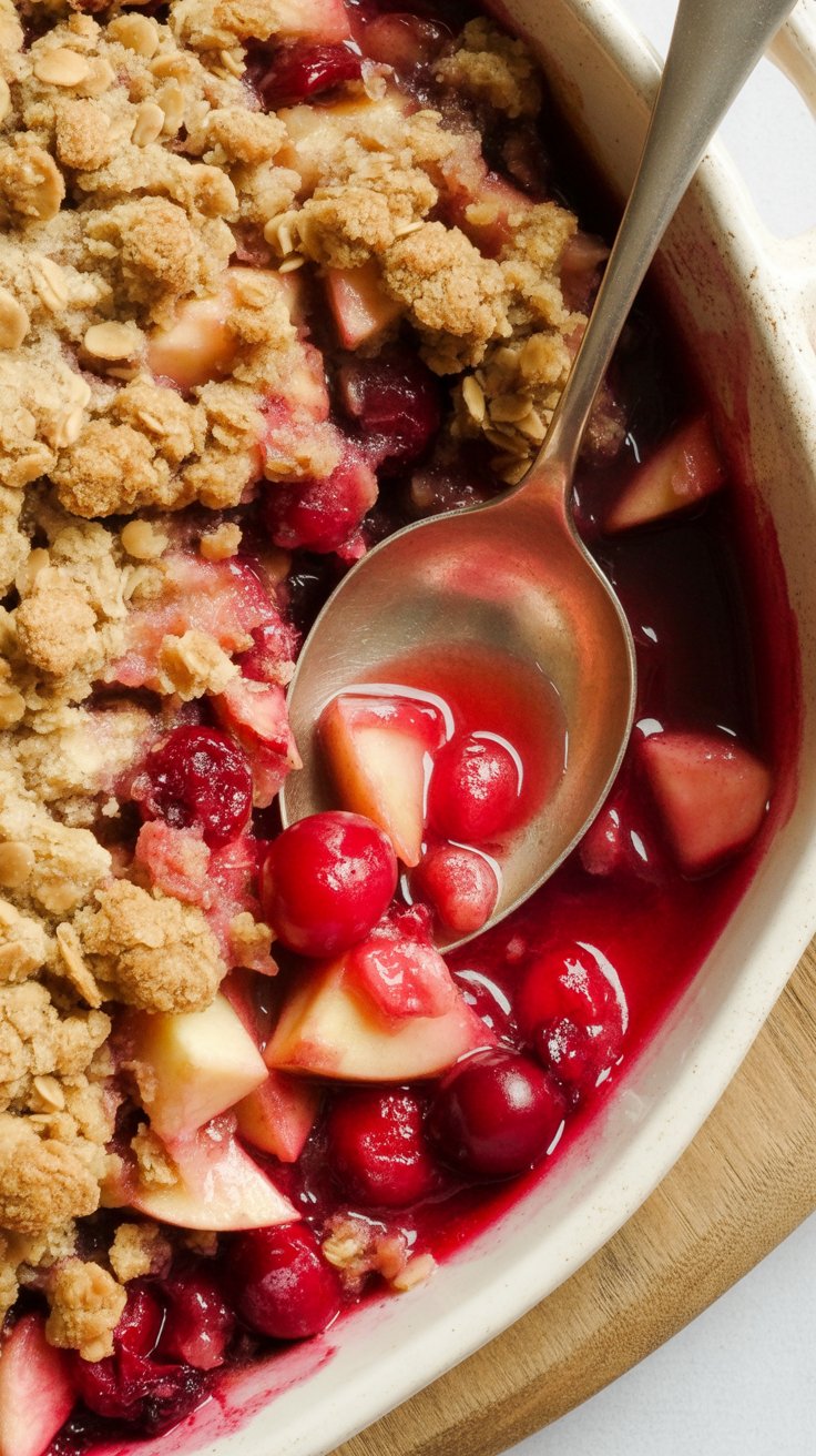 Cranberry Apple Crisp