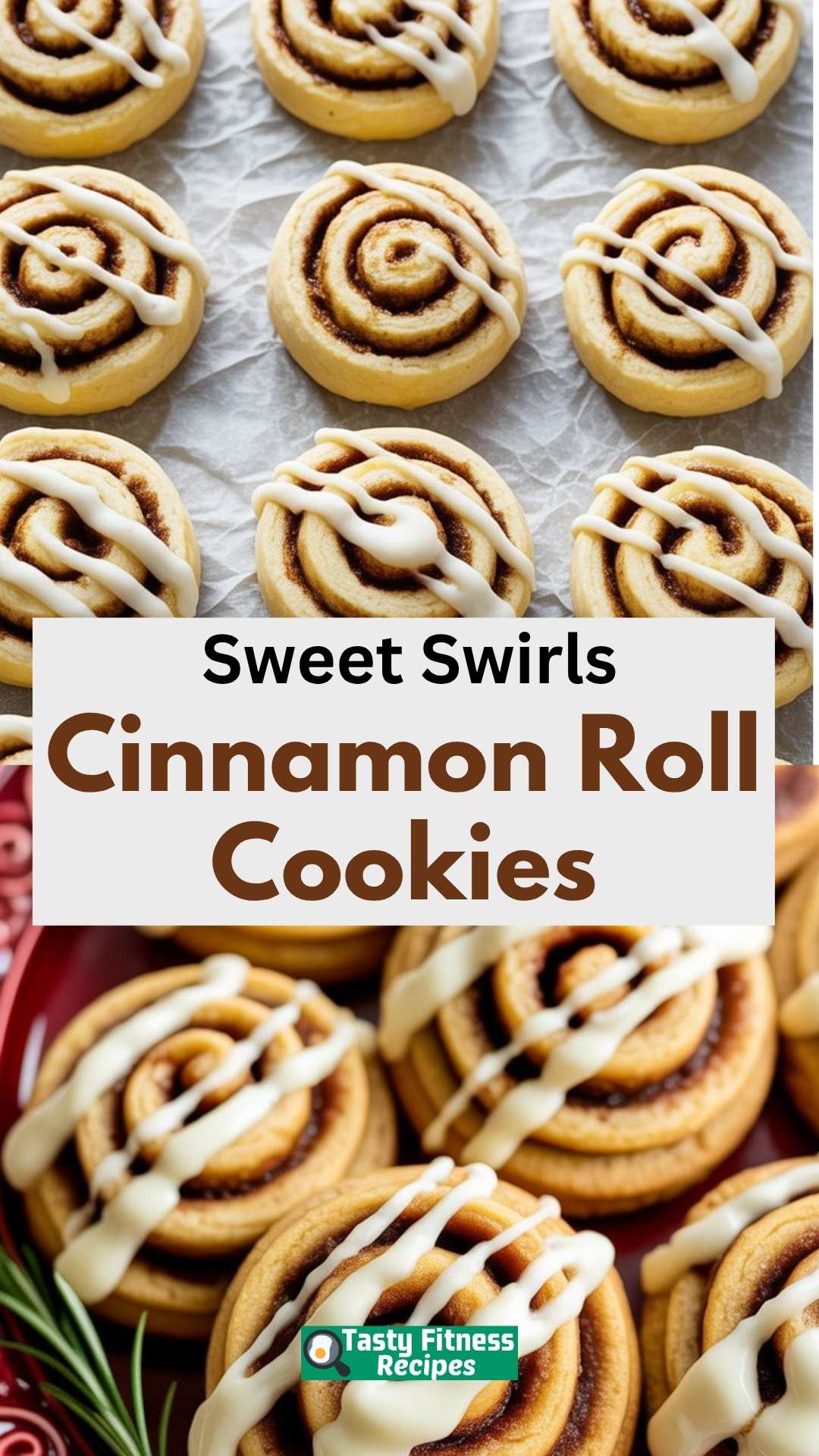 EASY Cinnamon Roll Cookies