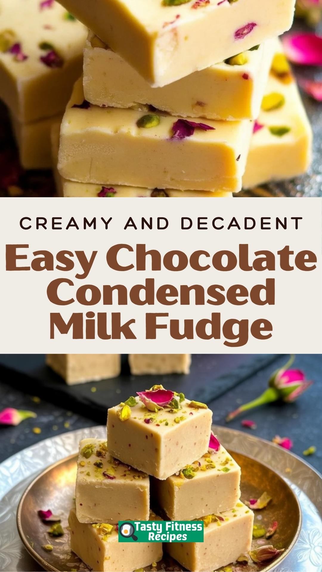 EASY Easy Chocolate Condensed Milk Fudge