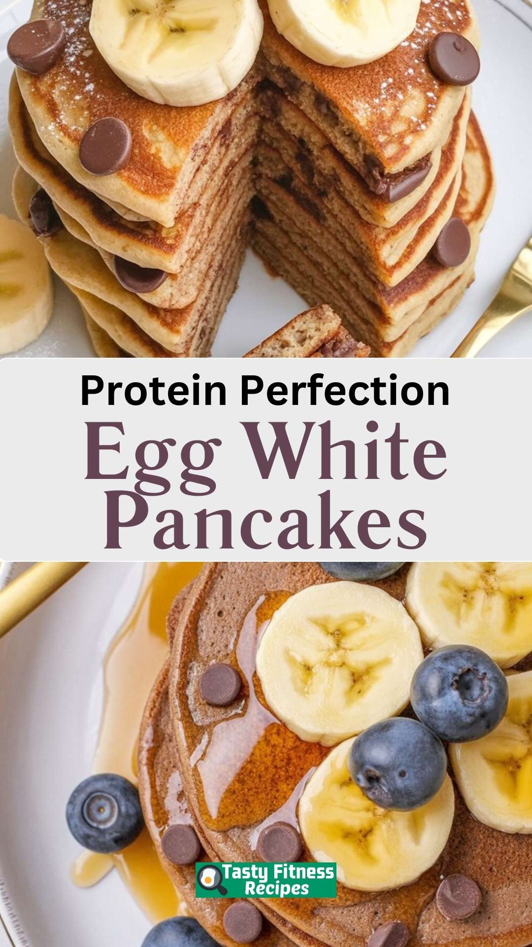 EASY Egg White Pancakes