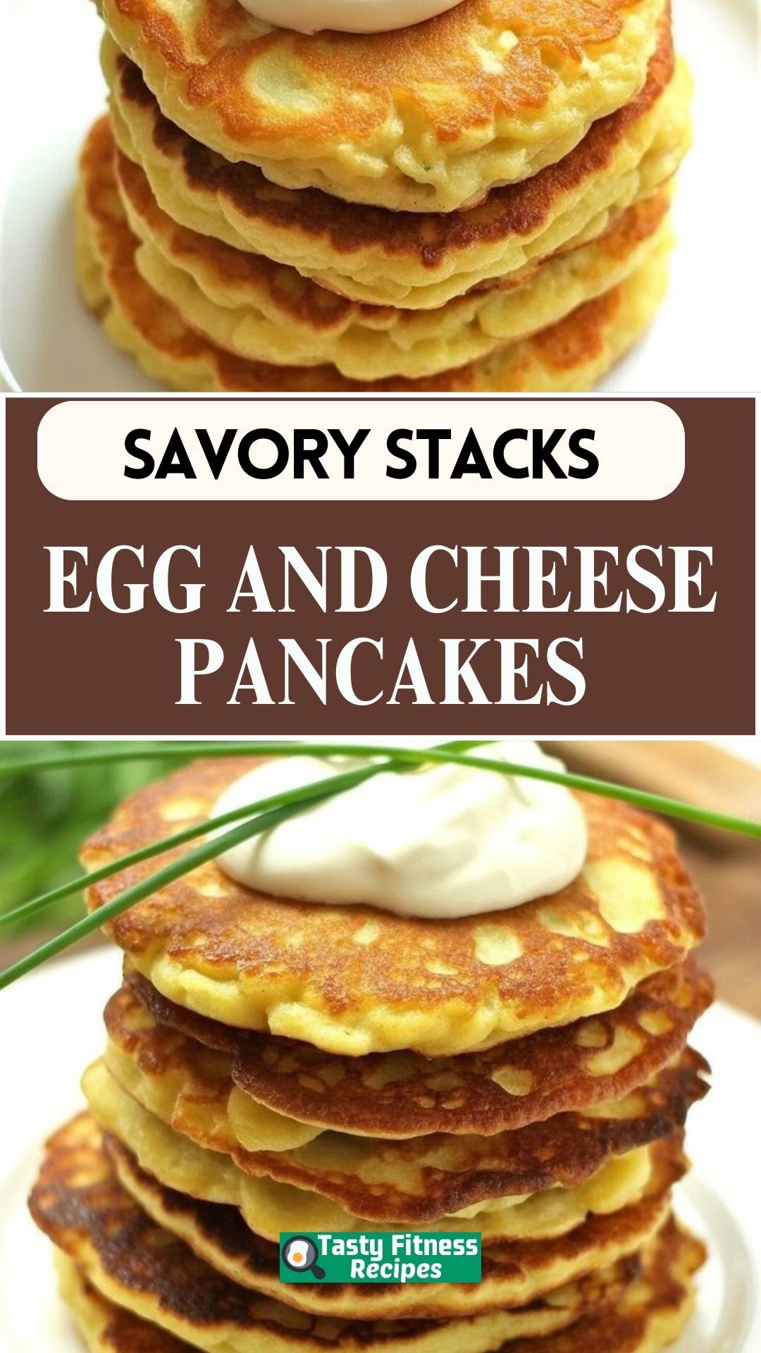 EASY Egg and Cheese Pancakes