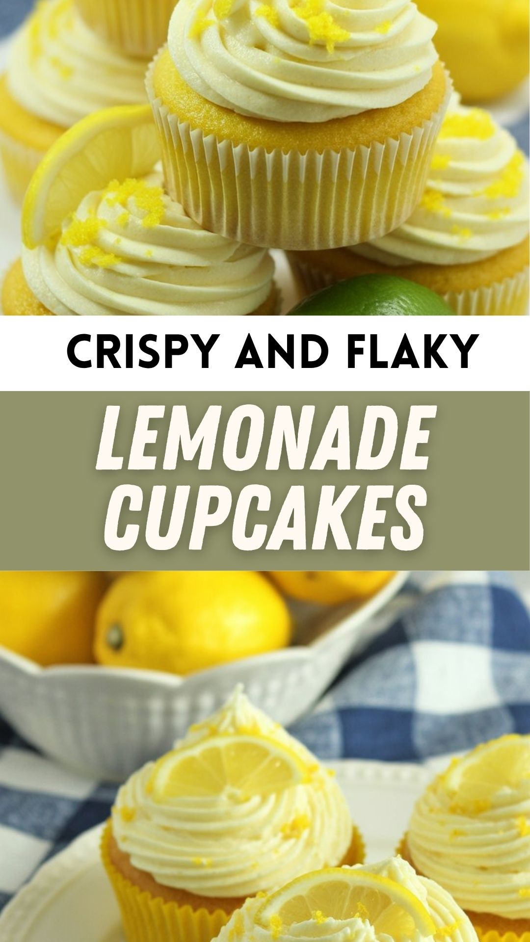 EASY Lemonade Cupcakes