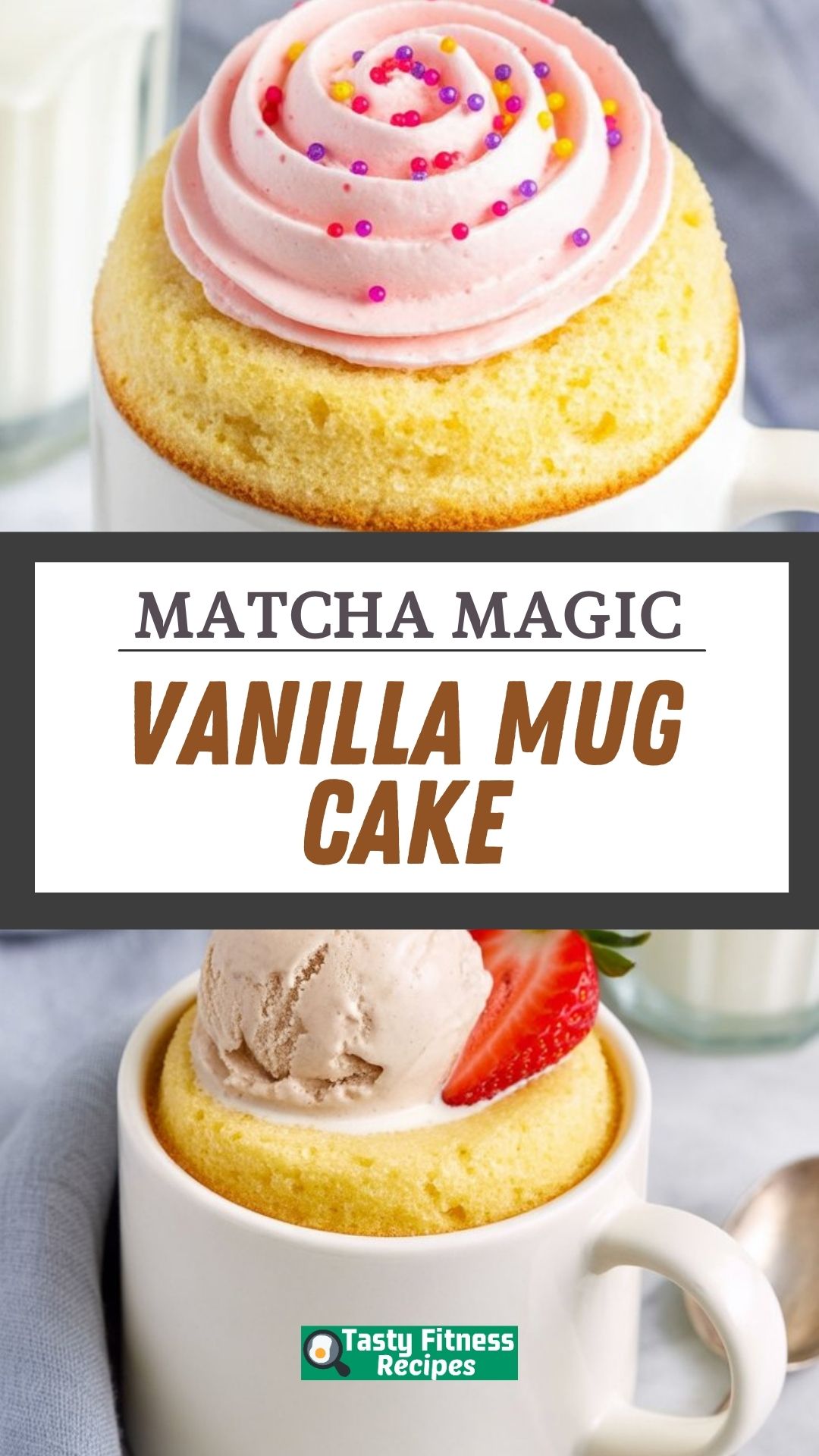 EASY Vanilla Mug Cake