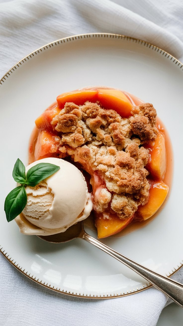 Fresh Apricot Crisp