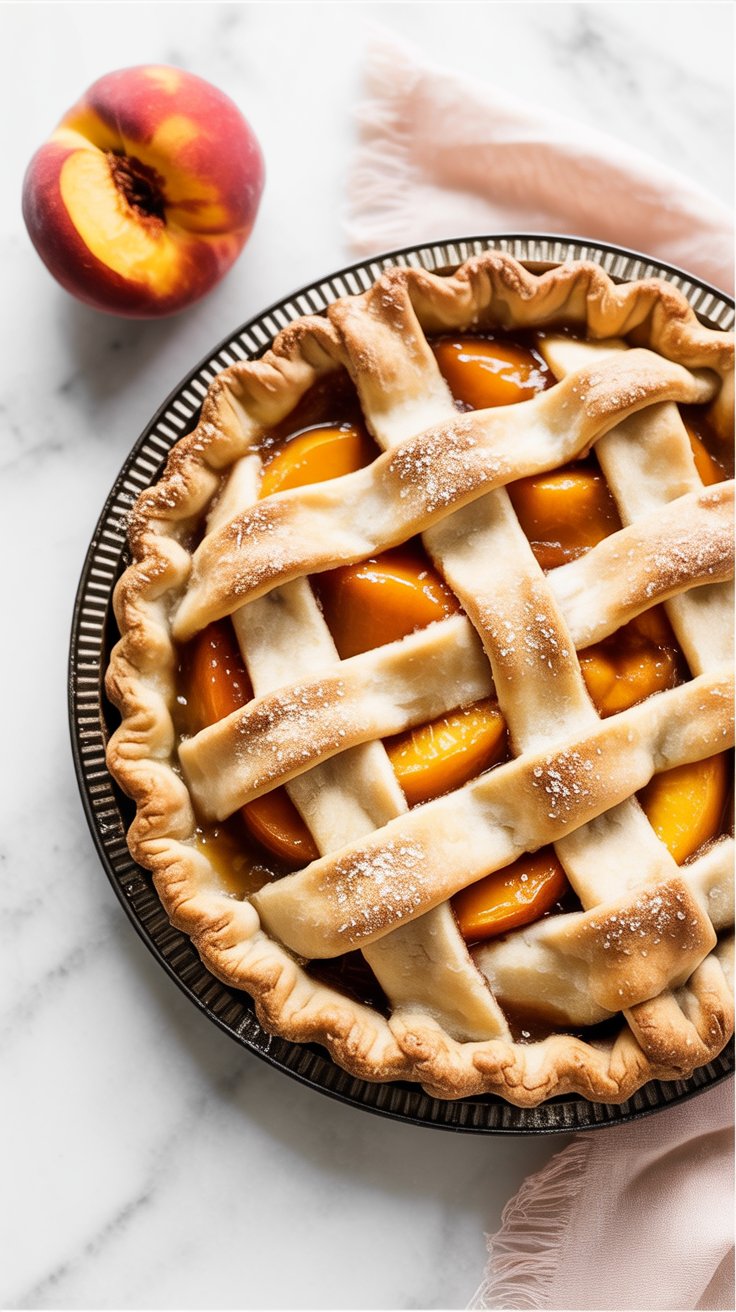 Fresh Peach Pie