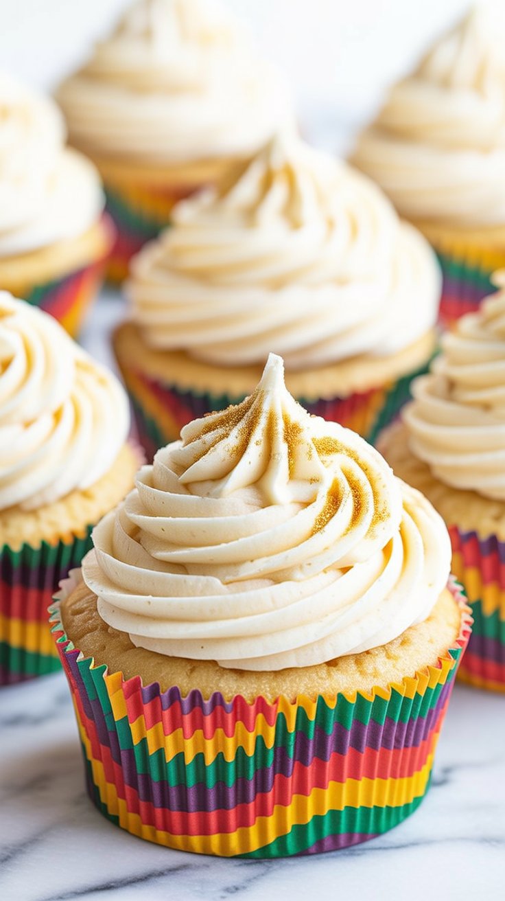 Mini Vanilla Cupcakes