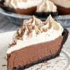 No Bake Chocolate Pudding Pie