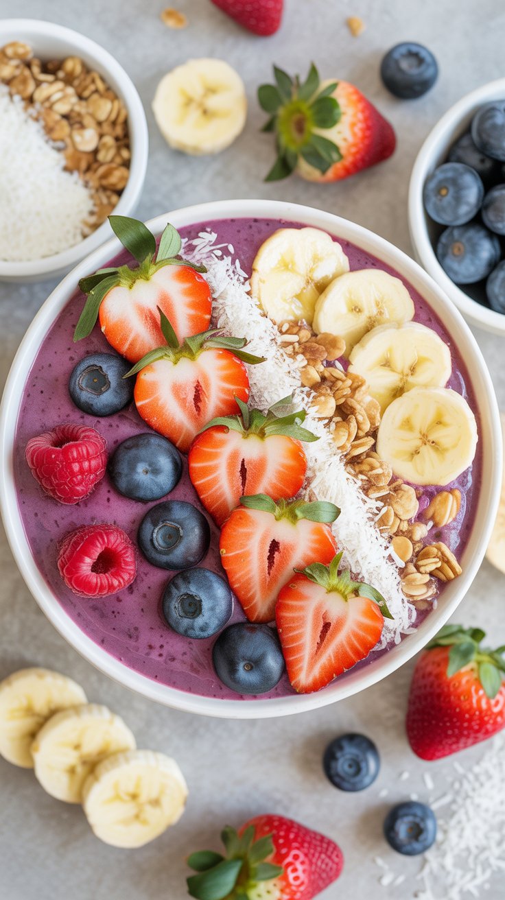 Protein Berry Smoothie Bowl
