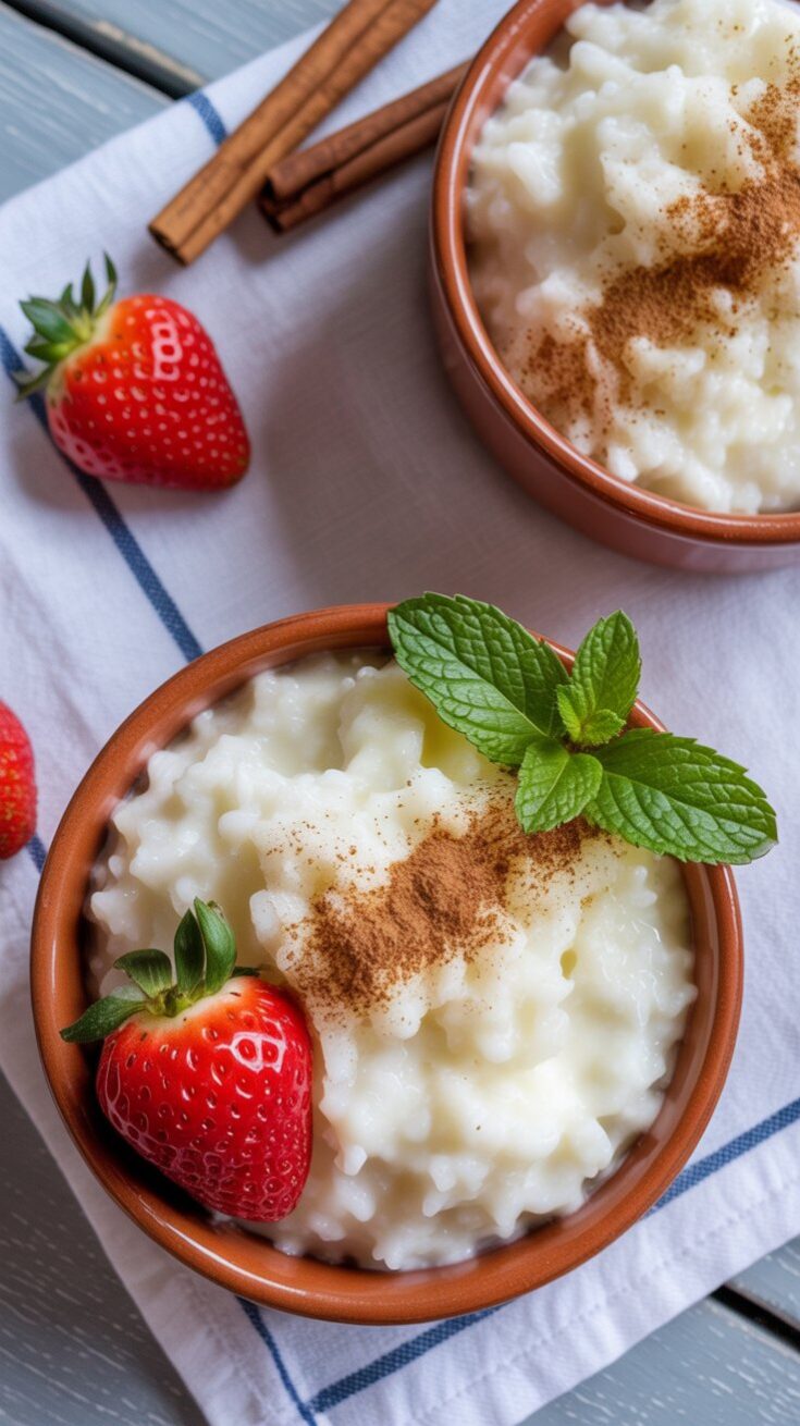 Slow Cooker Rice Pudding