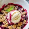 Triple Berry Crisp