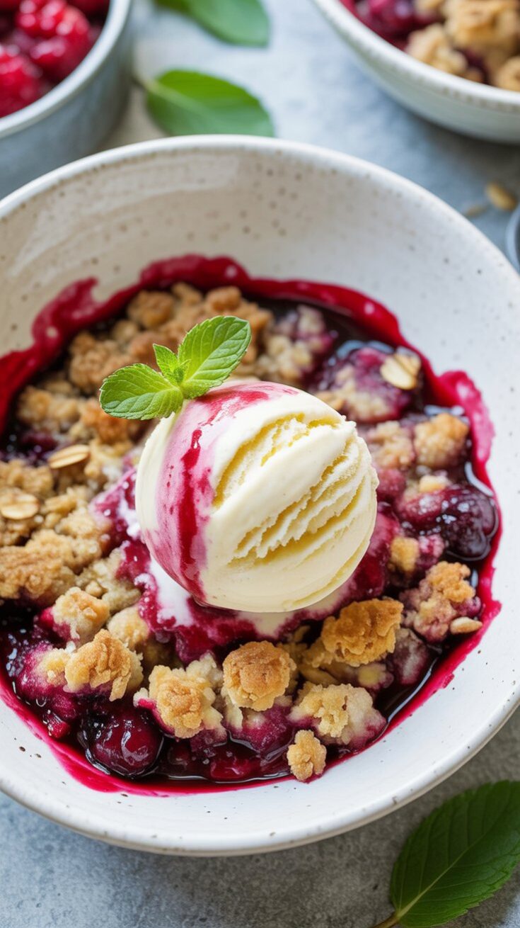 Triple Berry Crisp