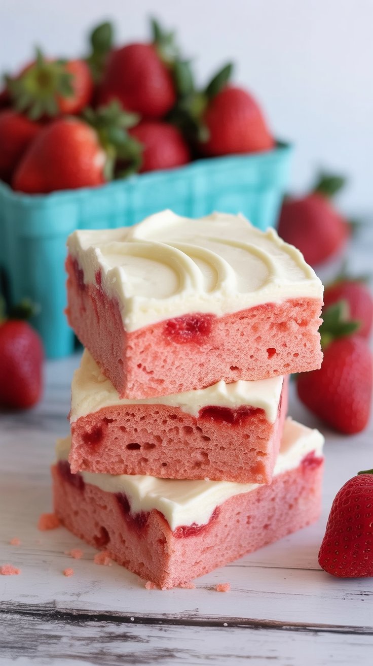 Ultimate Strawberry Brownies
