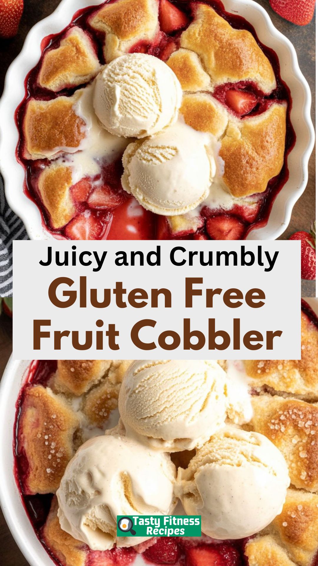 easy Gluten Free Fruit Cobbler