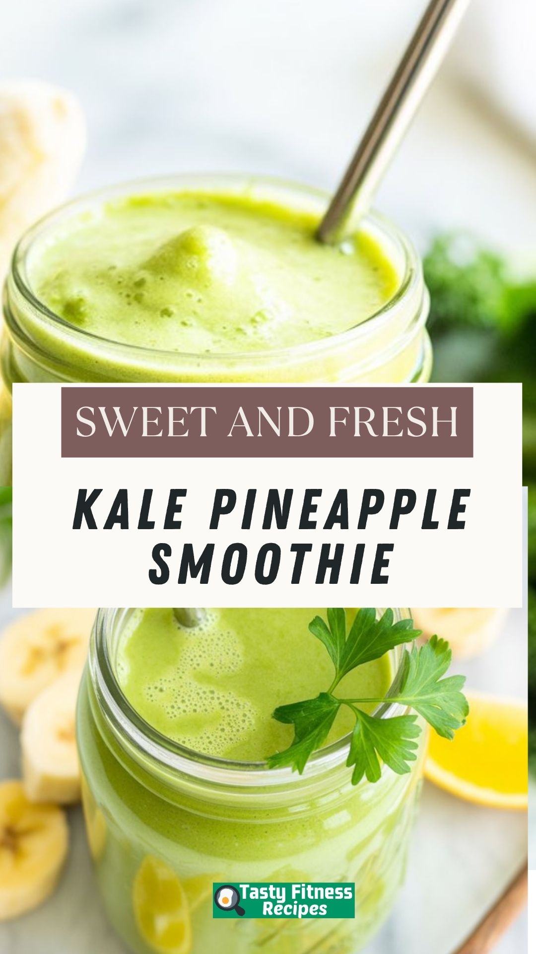 easy Kale Pineapple Smoothie