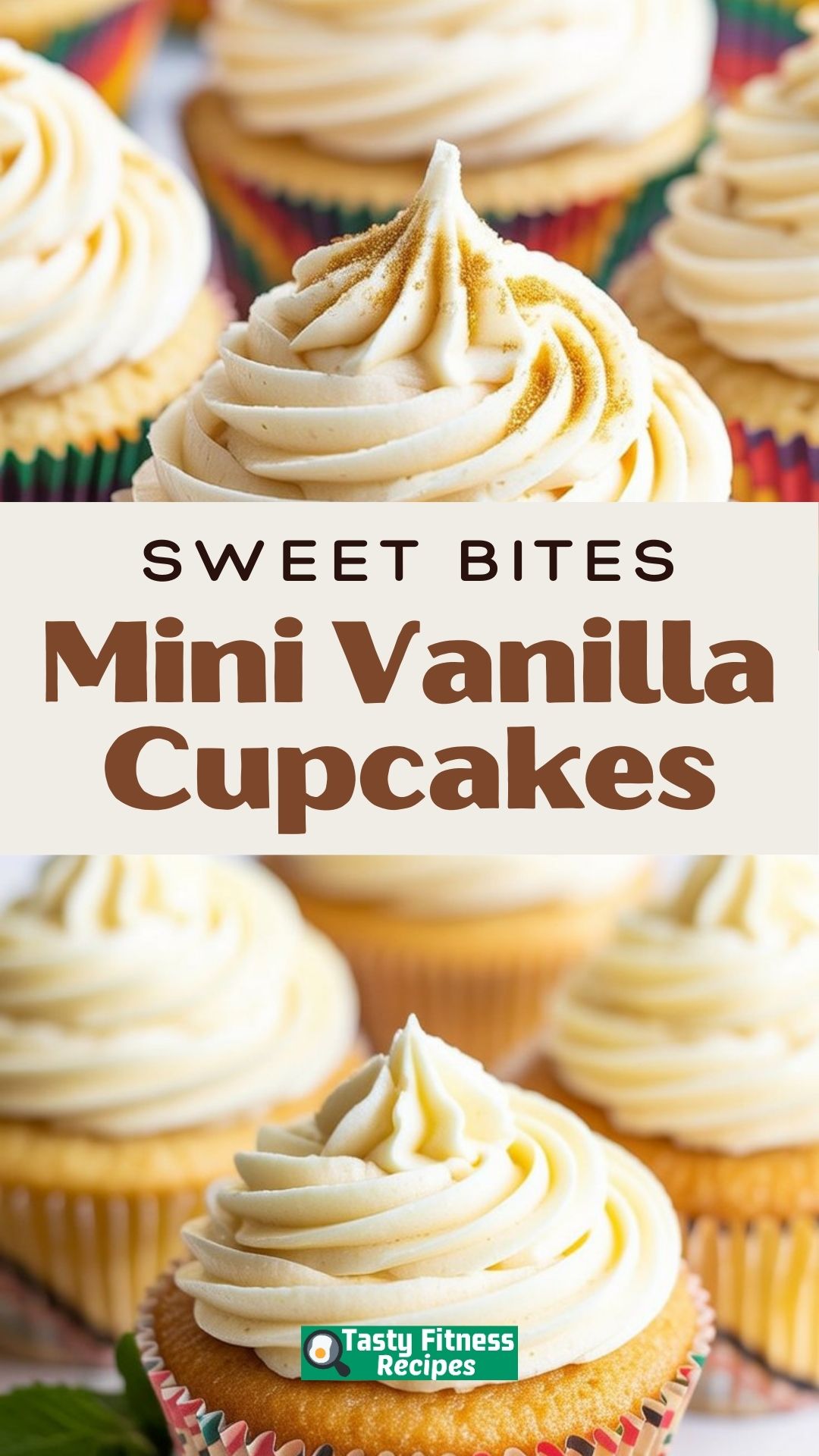 easy Mini Vanilla Cupcakes